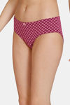 Zivame Anti-Microbial Low Rise Full Coverage Hipster Panty (Pack of 3) - Multicolor — thumbnail 6